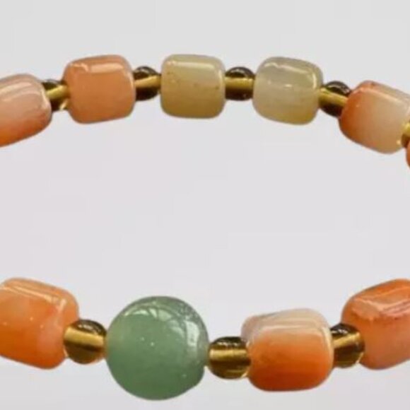 NWT 8mm Certified Natural Jade Round Beads Bracelet. Fashion Charm‎ Bracelet. - Picture 6 of 16